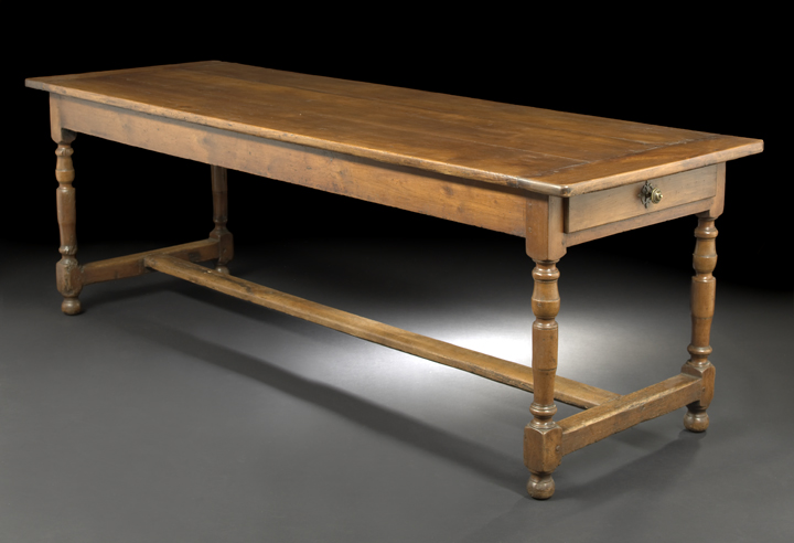 Provincial Fruitwood Refectory Table,