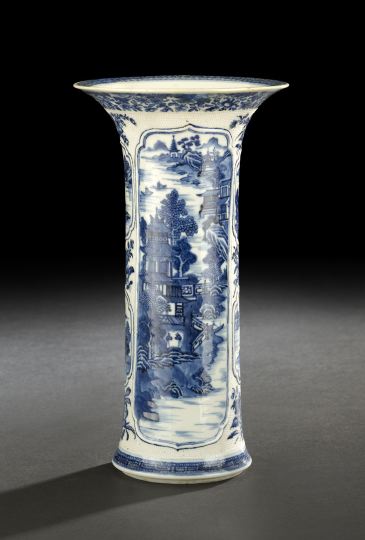 Chinese Export Blue and White Porcelain