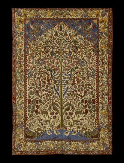 Persian Bakhtiari Pictorial Carpet  2c4e1