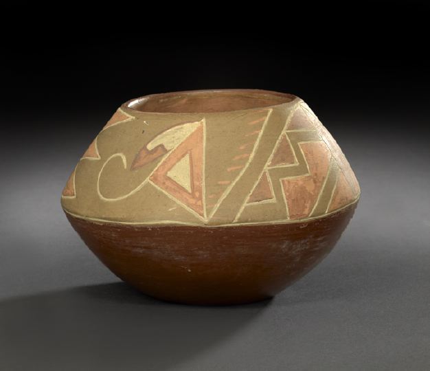 San Juan Pueblo Redware Pottery 2c503