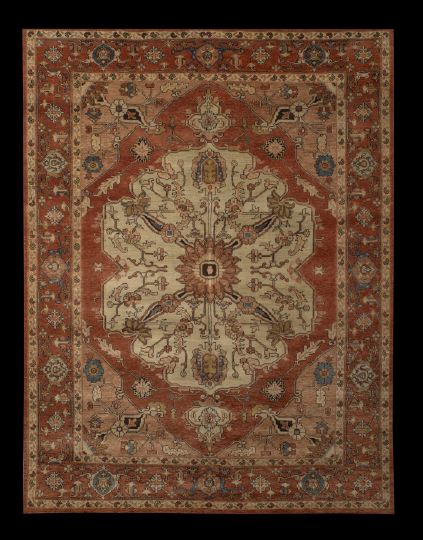 Agra Bakshaish Carpet,  9' x 11'