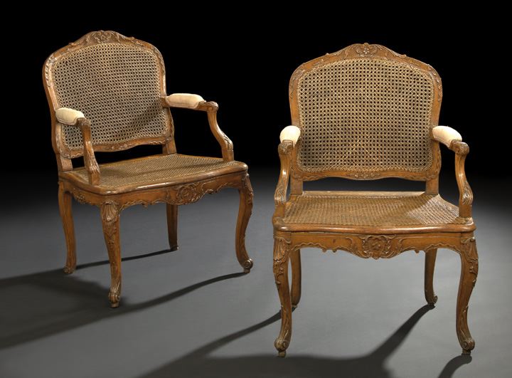 Pair of Louis XV Provincial Fruitwood 2c5ab