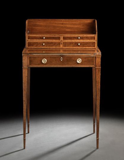 George III Mahogany Lady's Desk,