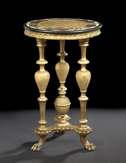 Italian Giltwood and Marble Top 2c607