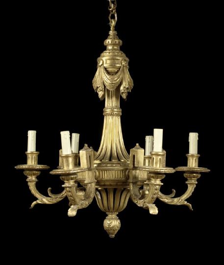 Good Scandinavian Carved Giltwood