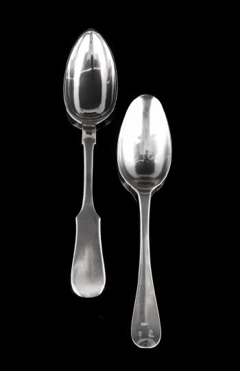 Two Continental Silver Spoons of 2c679