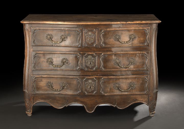 Italian Fruitwood Commode mid 18th 2c6b8