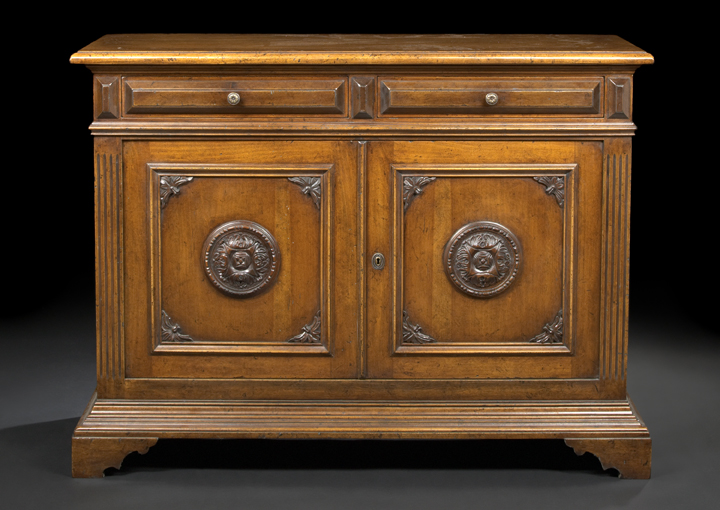 Continental Fruitwood Cabinet  2c37f
