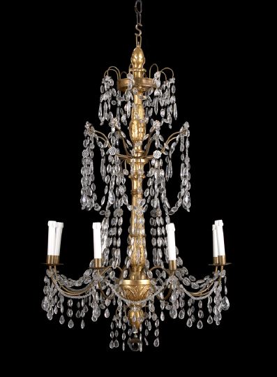 Northern European Eight Light Chandelier  2c38c