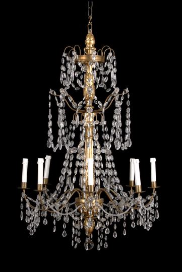 Northern European Eight Light Chandelier  2c38d