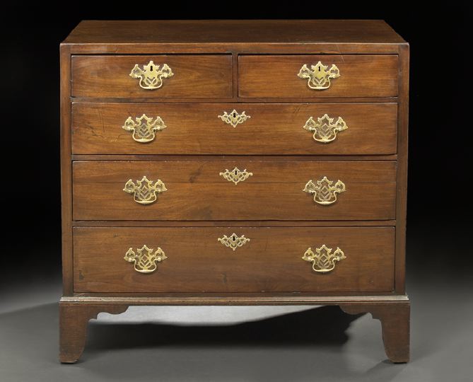 George III Mahogany Chest fourth 2c3e6