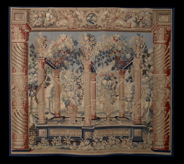 Large Wool and Silk Tapestry Panel  2c443