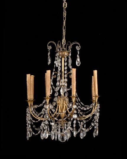 Northern European Eight Light Chandelier  2c468