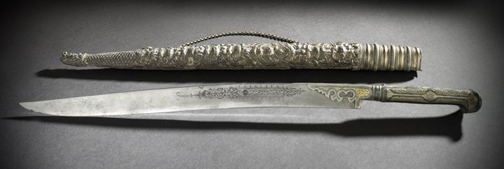 Large Middle Eastern Dagger with 2c885