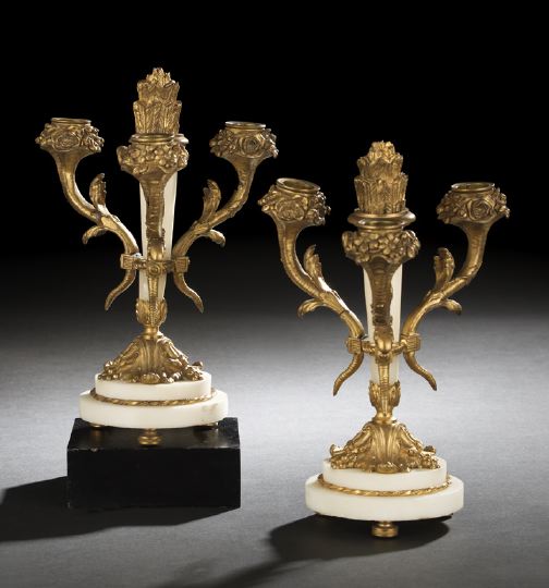 Pair of French Gilt Bronze and 2c89a