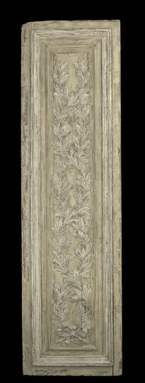 Louis XVI-Style Polychromed Oak