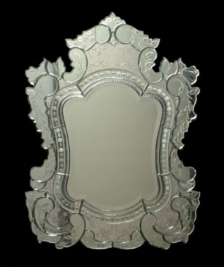 Large Venetian Style Looking Glass  2c947