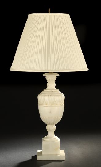 Italian Carved and Satin-Polished Alabaster