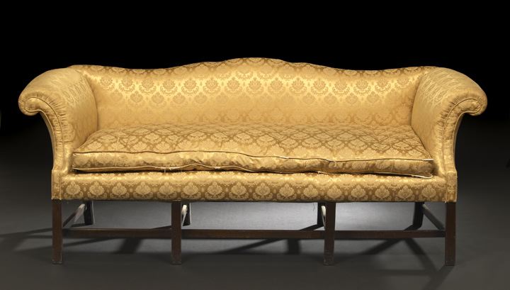 George III-Style Mahogany Sofa,