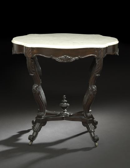 American Rococo Revival Walnut 2ca33