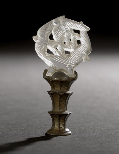 Lalique Hirondelles Crystal Hand