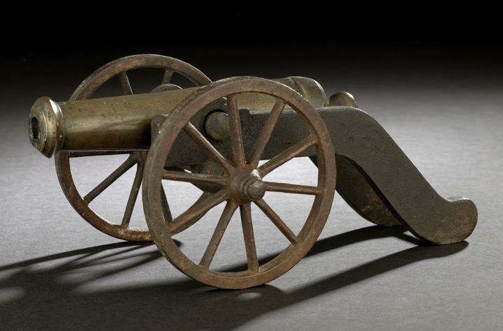 Bronze and Cast-Iron Model of a