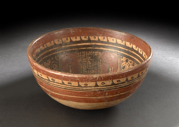 Chiriqui Panamanian Pottery Bowl  2c709