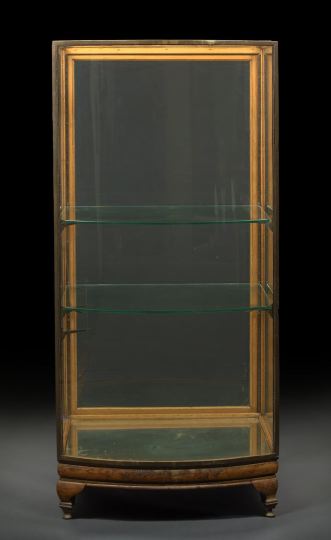 Bronze and Glass Display Cabinet,