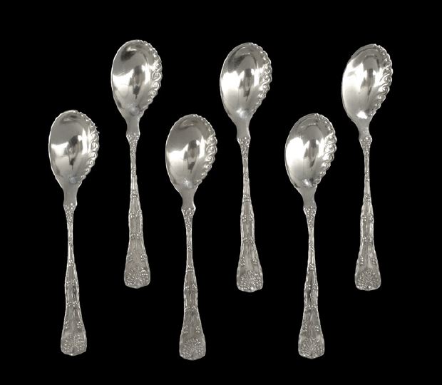 Set of Six Tiffany Co Sterling 2c7c3