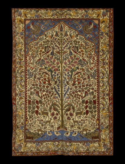 Persian Bakhtiari Pictorial Carpet,