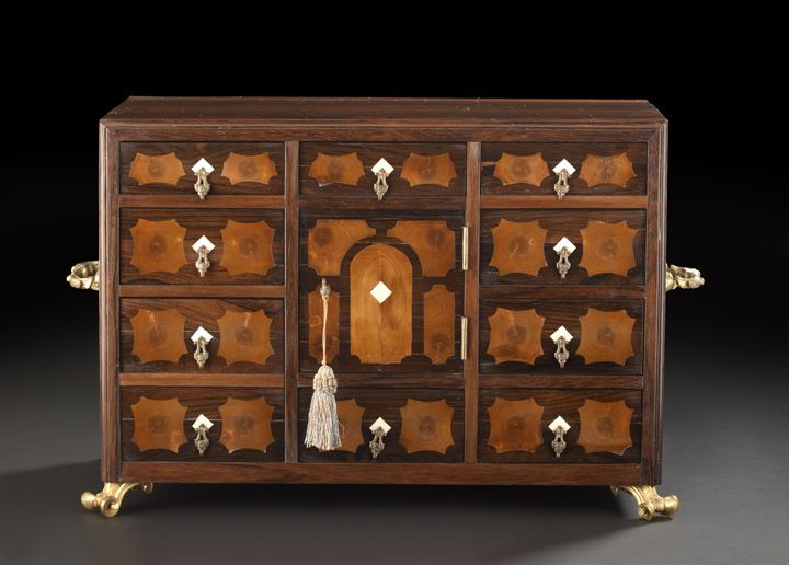 Franco-Flemish Exotic Wood Marquetry