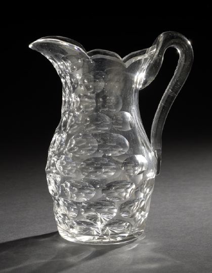 American Cut Glass Water Pitcher  2cc97