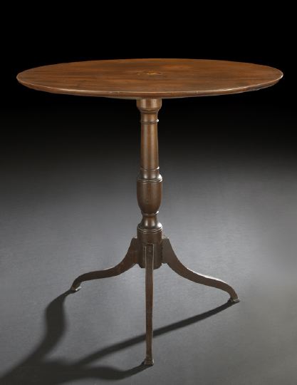 George III Mahogany Tripod Table  2cb01