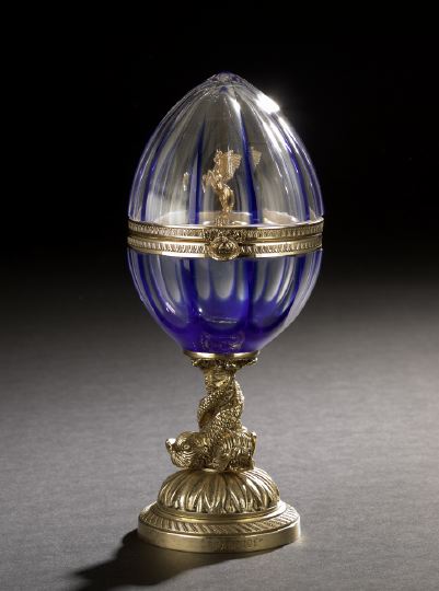 Faberge Collection Gilt-Bronze-