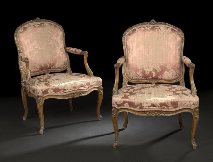 Pair of Louis XV Style Fruitwood 2cb78