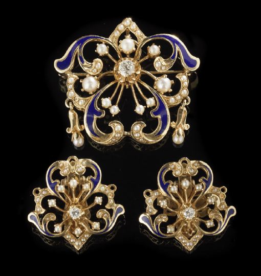 Victorian-Style Fourteen-Karat Yellow