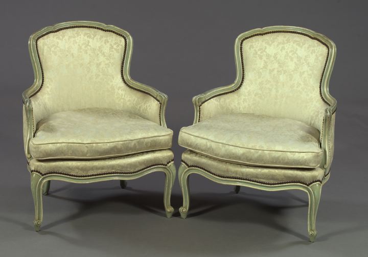 Pair of Polychromed Louis XV Style 2d06e