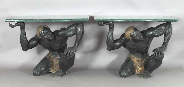 Pair of Bronze Double Patinated 2d09d