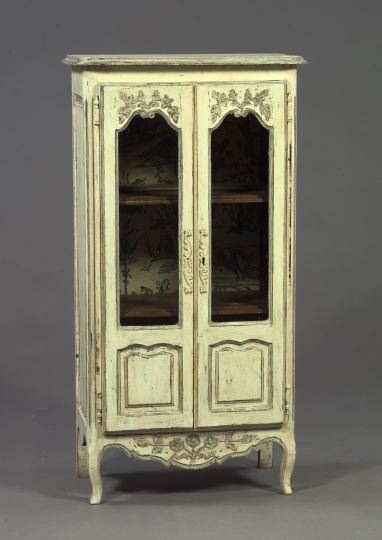 Louis XV-Style Polychrome Cupboard,