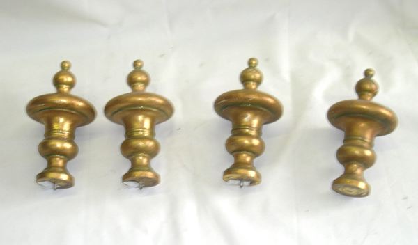 Set of Four Italian Vasiform Turned 2d0cf