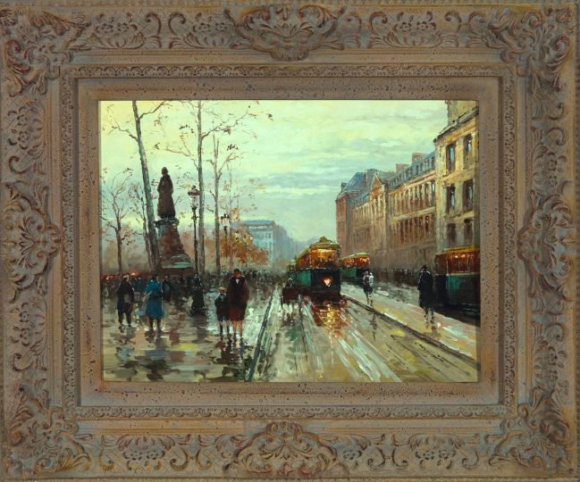 Circle of Edouard Leon Cortes French  2d0f5