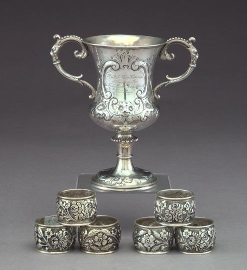 English Two Handled Sterling Silver 2d10e