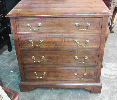 William IV Revival Fruitwood Four Drawer 2d146