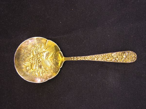S Kirk and Son Silver Gilt Repousse  2d194
