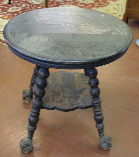 American Late Victorian Round Oak 2d1f9