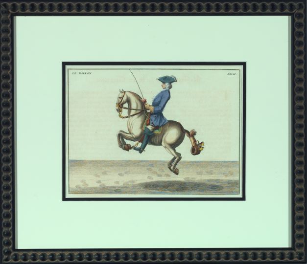 French School (18th Century)  "Equestrian