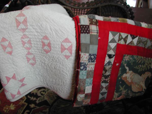 Two Quilts one a fine quilt ca  2d222