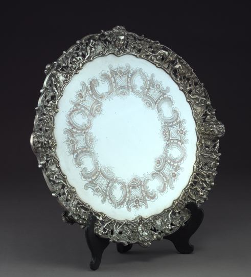 Fine Large English Silverplate 2d039