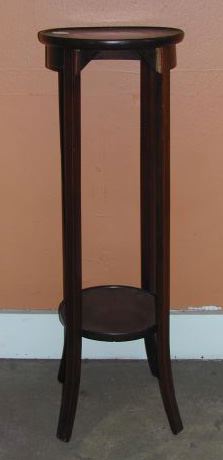 Edwardian Mahogany Plant Stand,