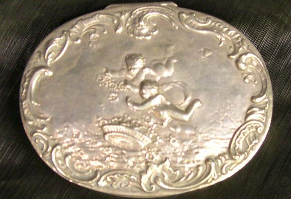 German 800 Standard Silver Oval 2d588